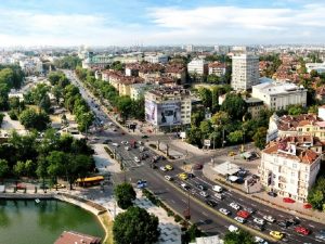 Панорама Софии — столицы Болгарии